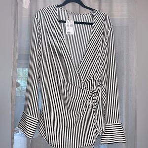 H&M Wrap Style Top